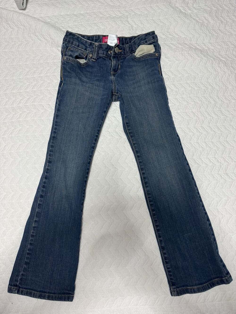 Old Navy Boot Cut Jeans Size 7 Regular Blue Denim